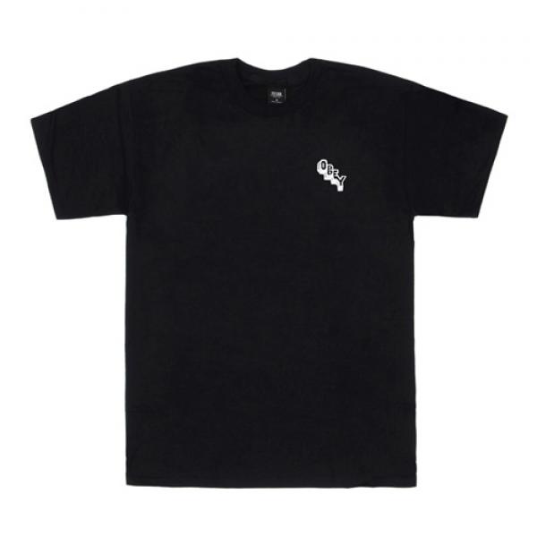 (163081380)MARKER BLOCK TEE-BLK